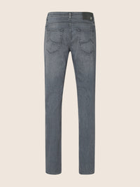 Nick Slim 5 Pocket Jeans in Dark Grey Super Stretch Denim