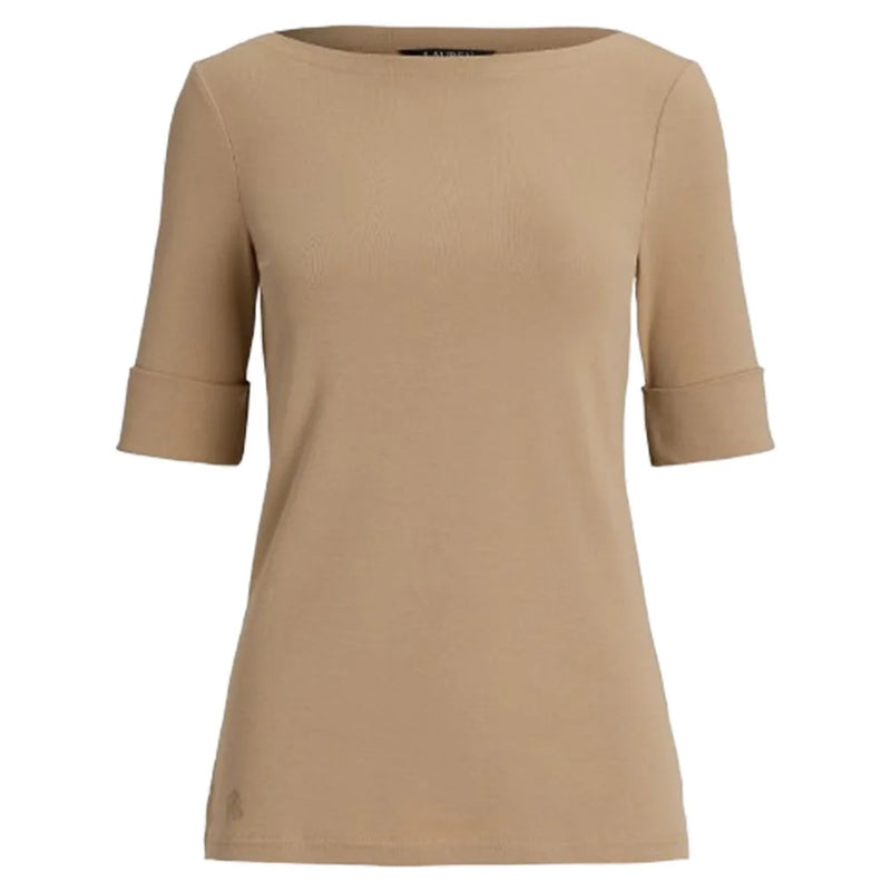 Judy Elbow-Sleeve Knit Top