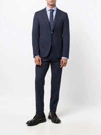 Button-Up Navy Blue Shirt