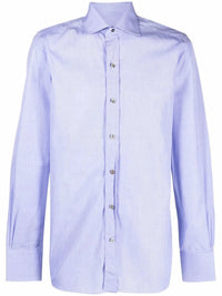 Button-Up Navy Blue Shirt