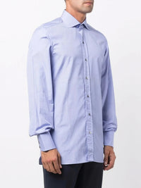 Button-Up Navy Blue Shirt