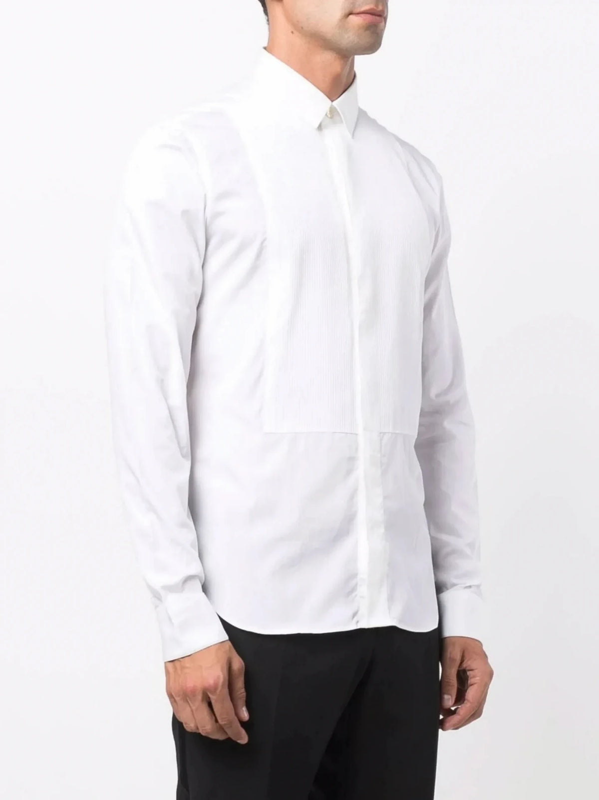 Classic-Collar White Shirt