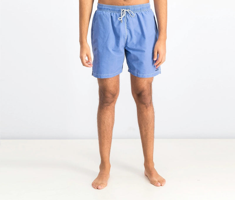 Men's Volley Blue Swim Shorts