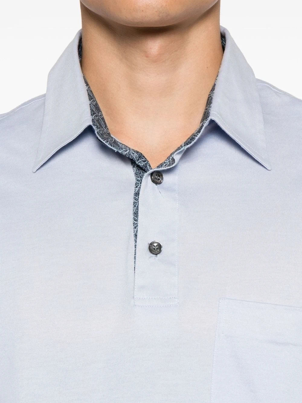 Luxurious Blue Polo Shirt
