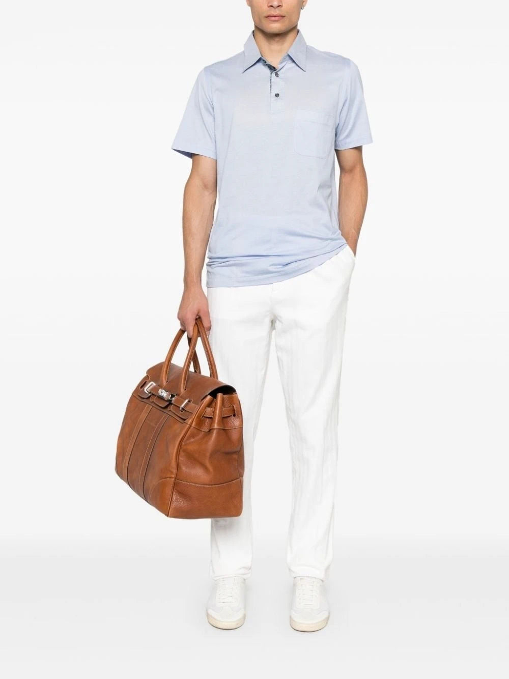 Luxurious Blue Polo Shirt