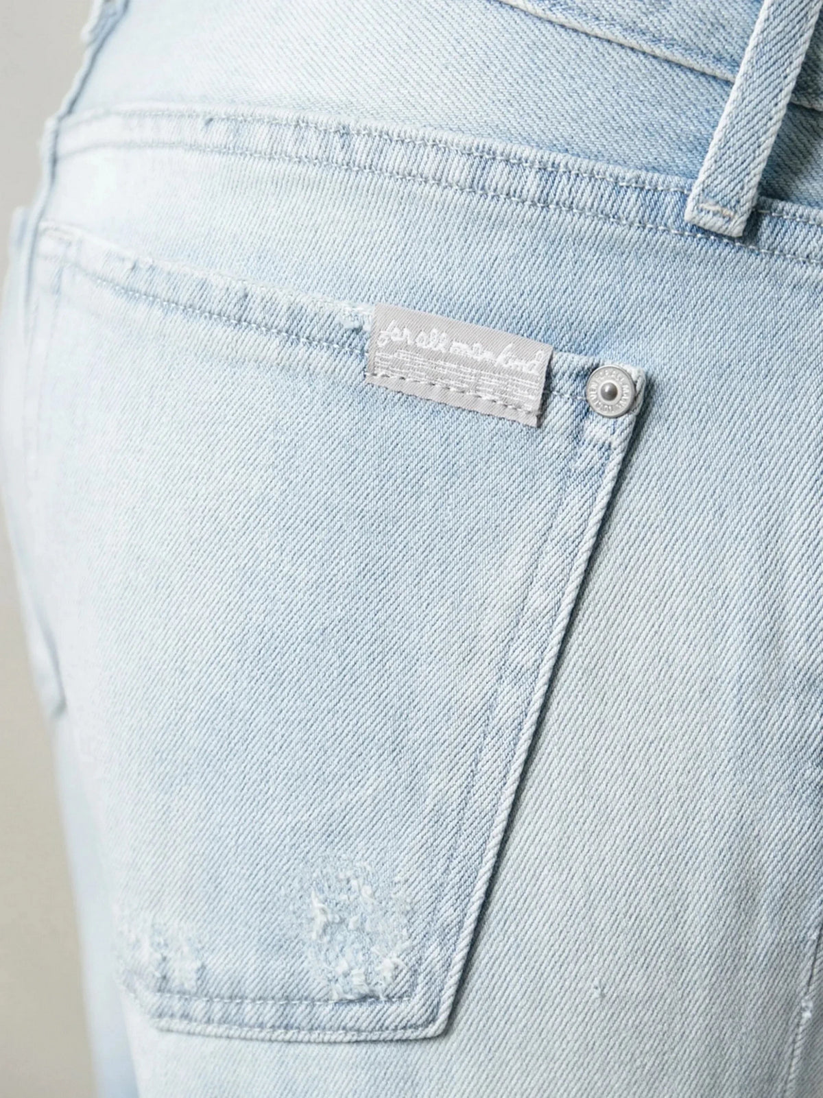 Josie Blue Cropped Trousers