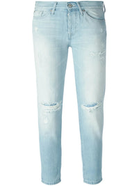 Josie Blue Cropped Trousers