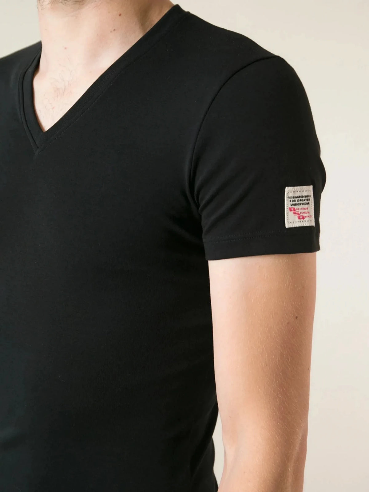 V-Neck White T-Shirt