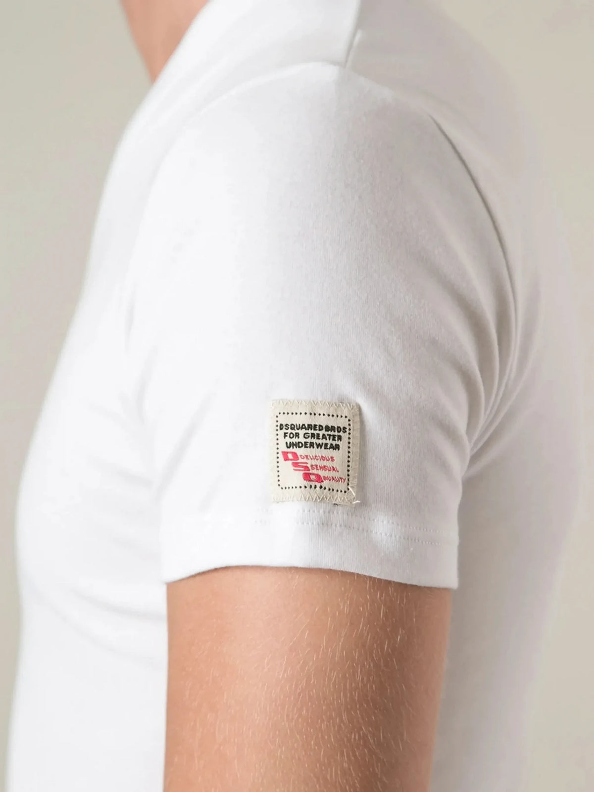 V-Neck White T-Shirt