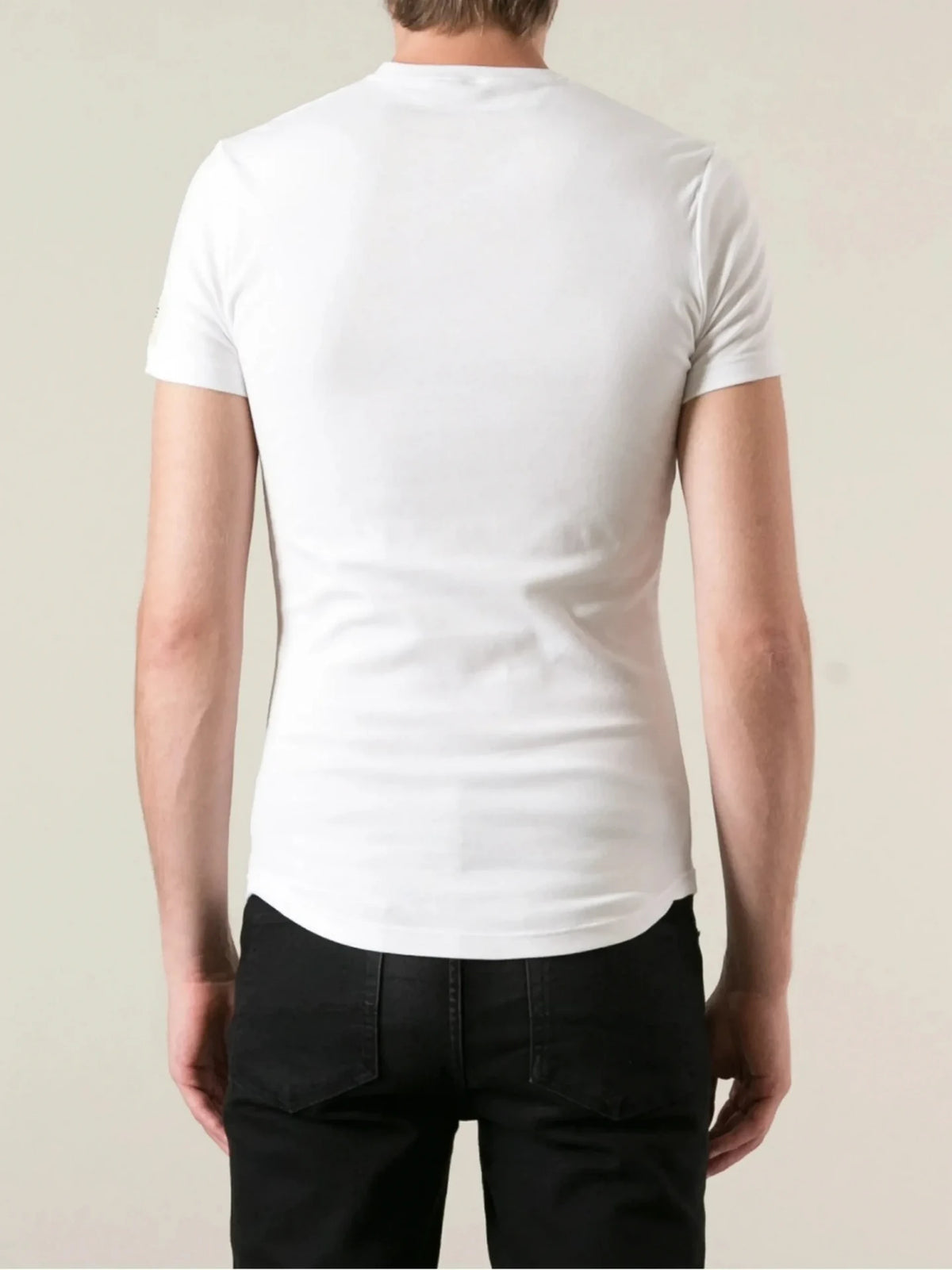 V-Neck White T-Shirt