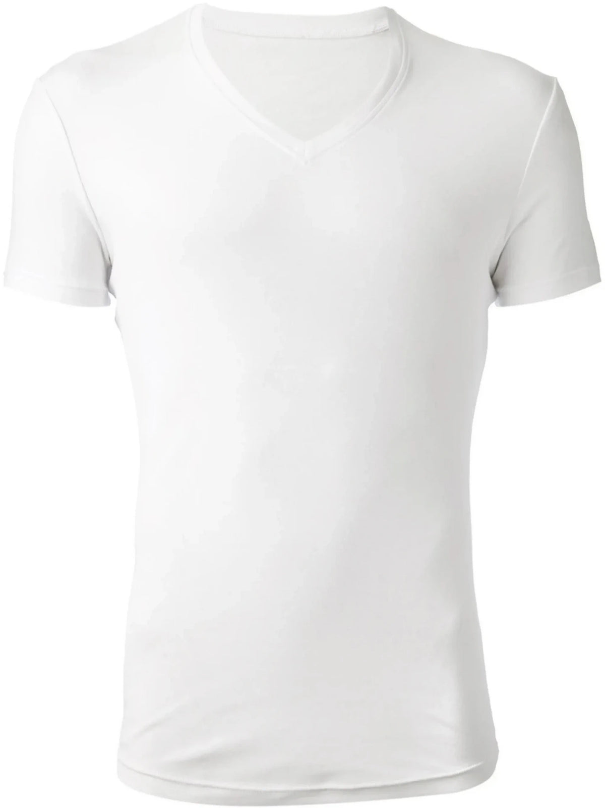 V-Neck White T-Shirt