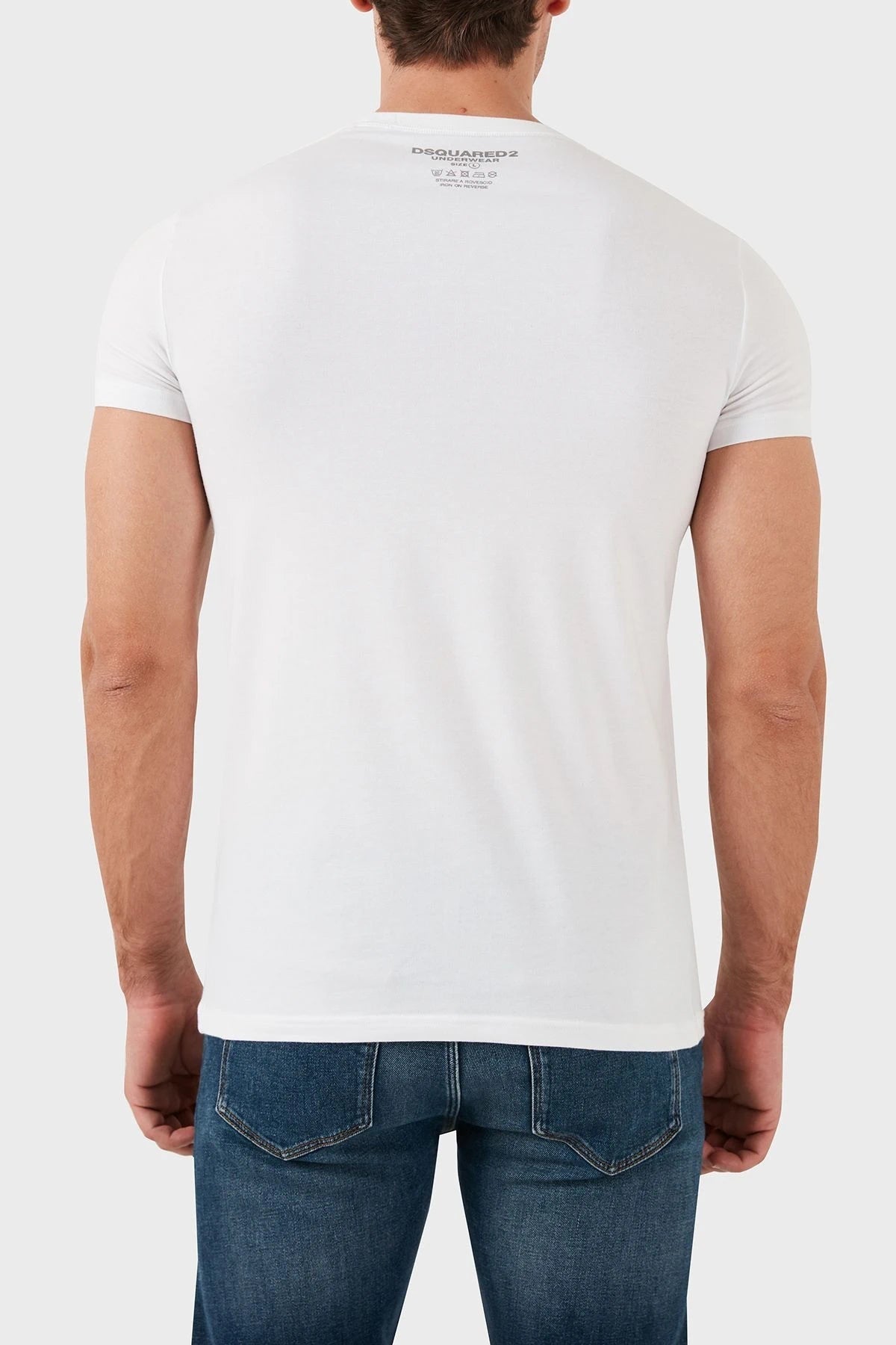 Crew Neck White Twinpack T-Shirt
