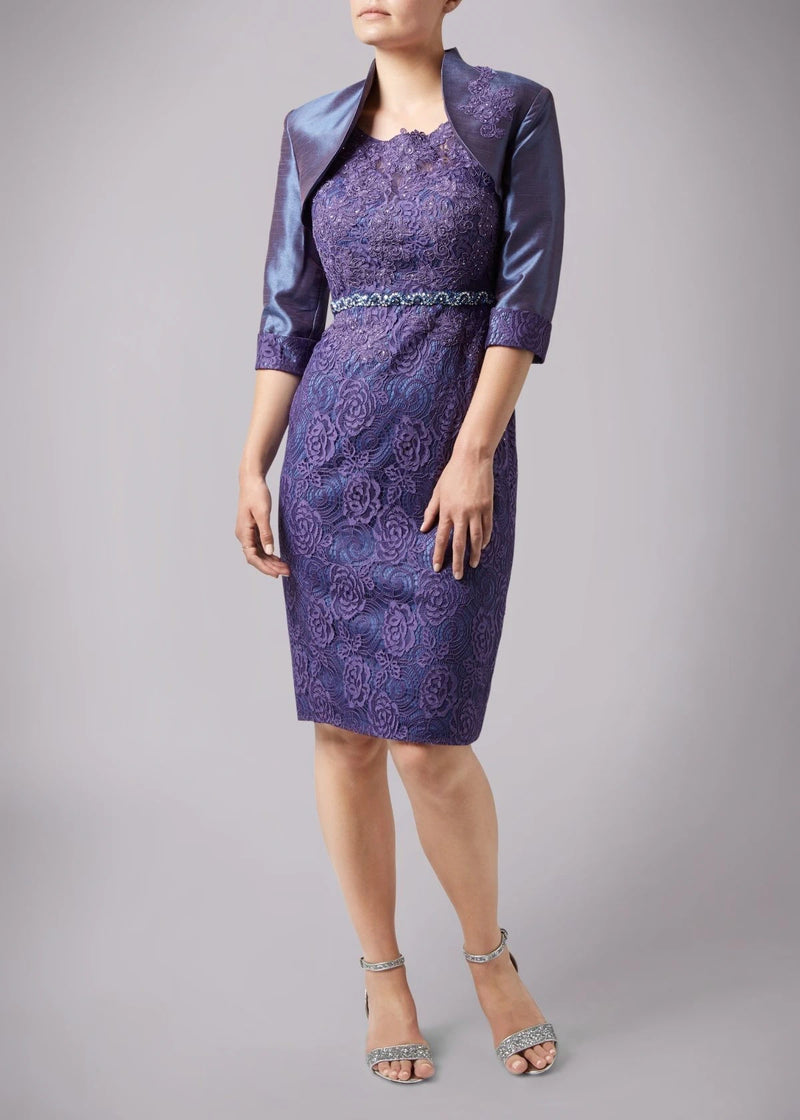 Floral Indigo Blue Dress