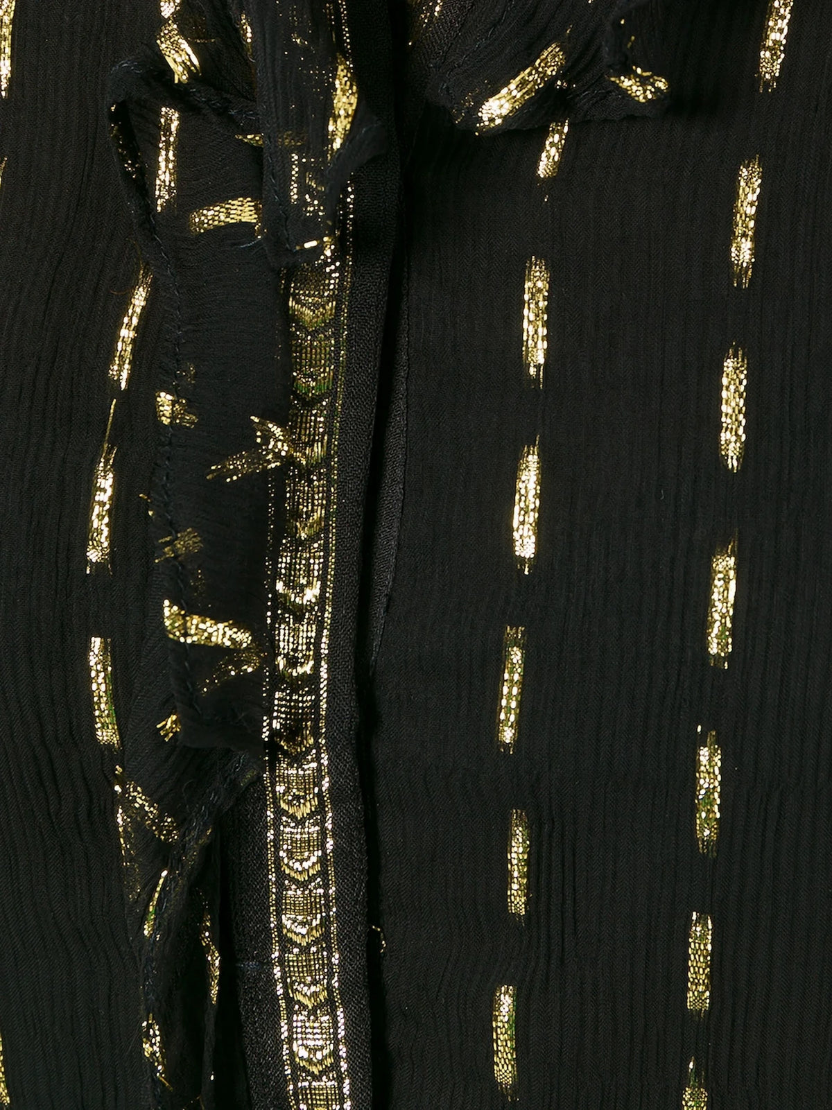 Flared Asymmetric Black Dress