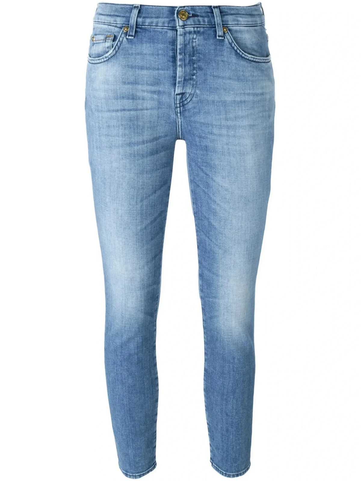 Josie Crop Blue Jeans