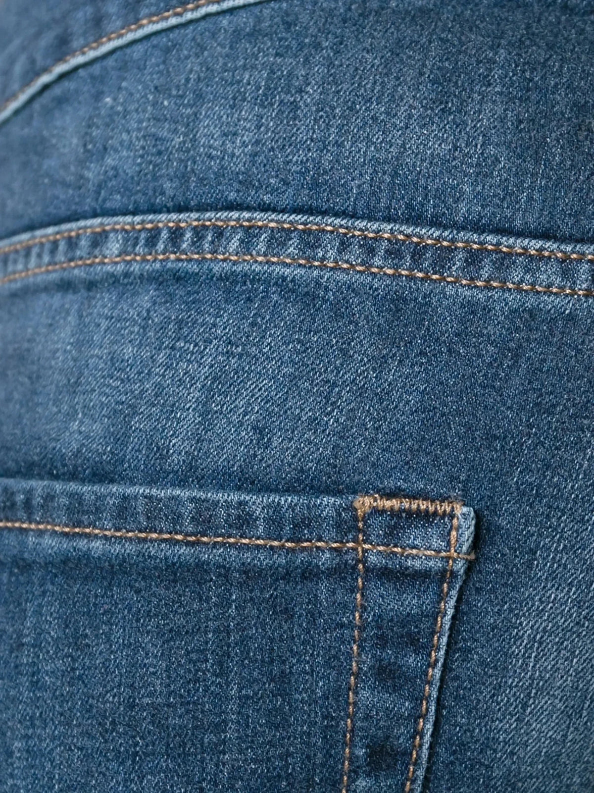 Stretch Cotton Navy Blue Shorts