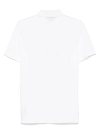 Embroidered Logo White Polo