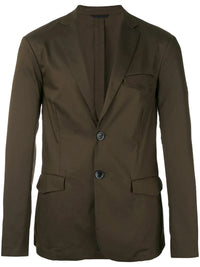 Revers Contrasto Navy Blue Blazer