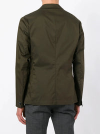 Revers Contrasto Navy Blue Blazer