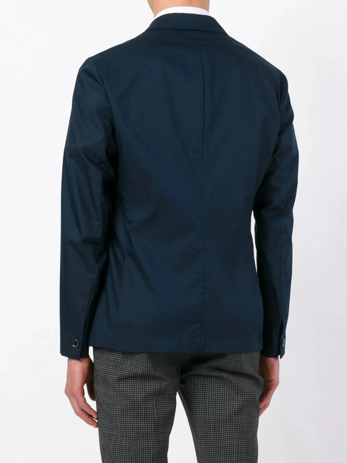 Revers Contrasto Navy Blue Blazer