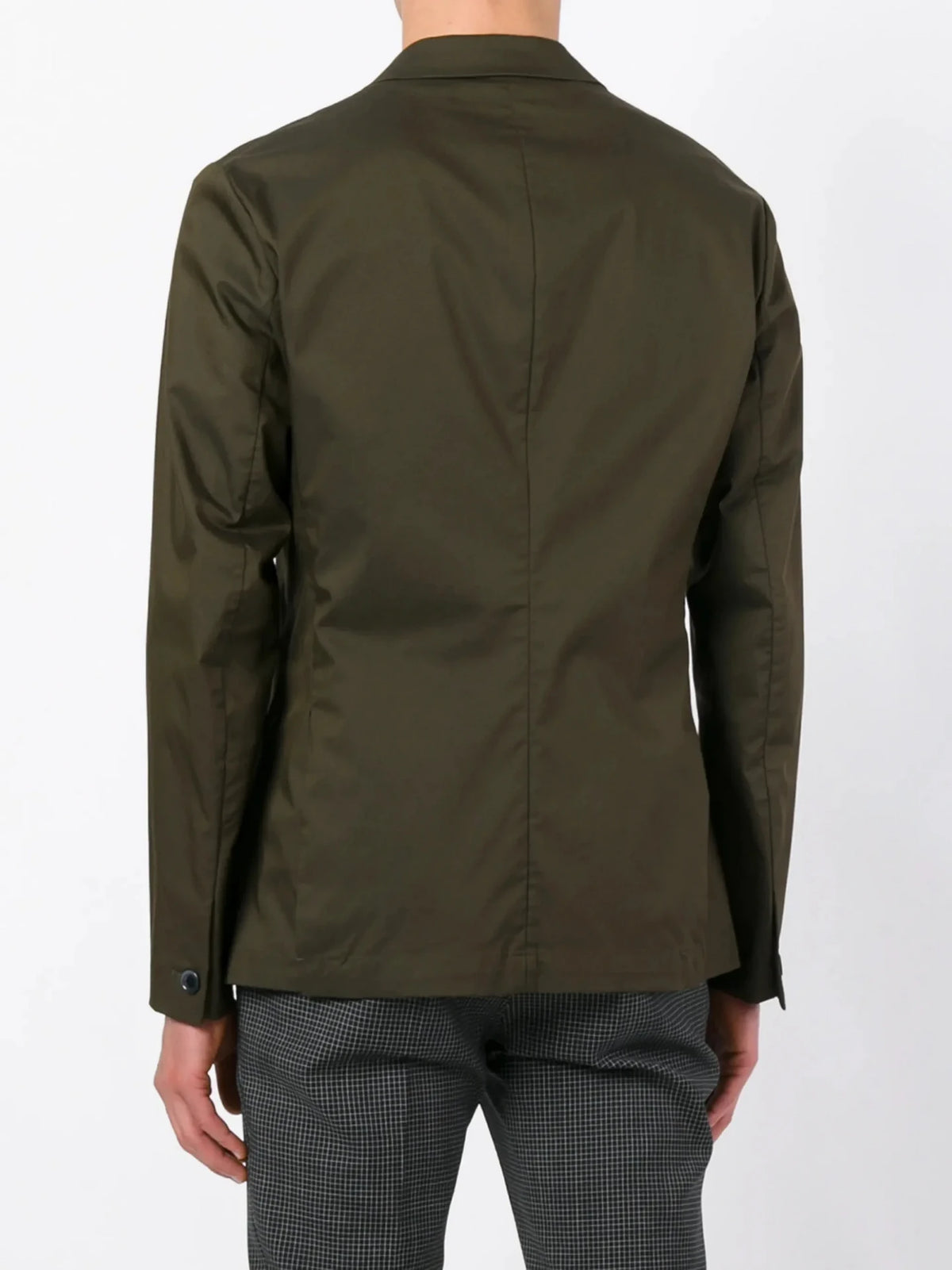 Revers Contrasto Navy Blue Blazer