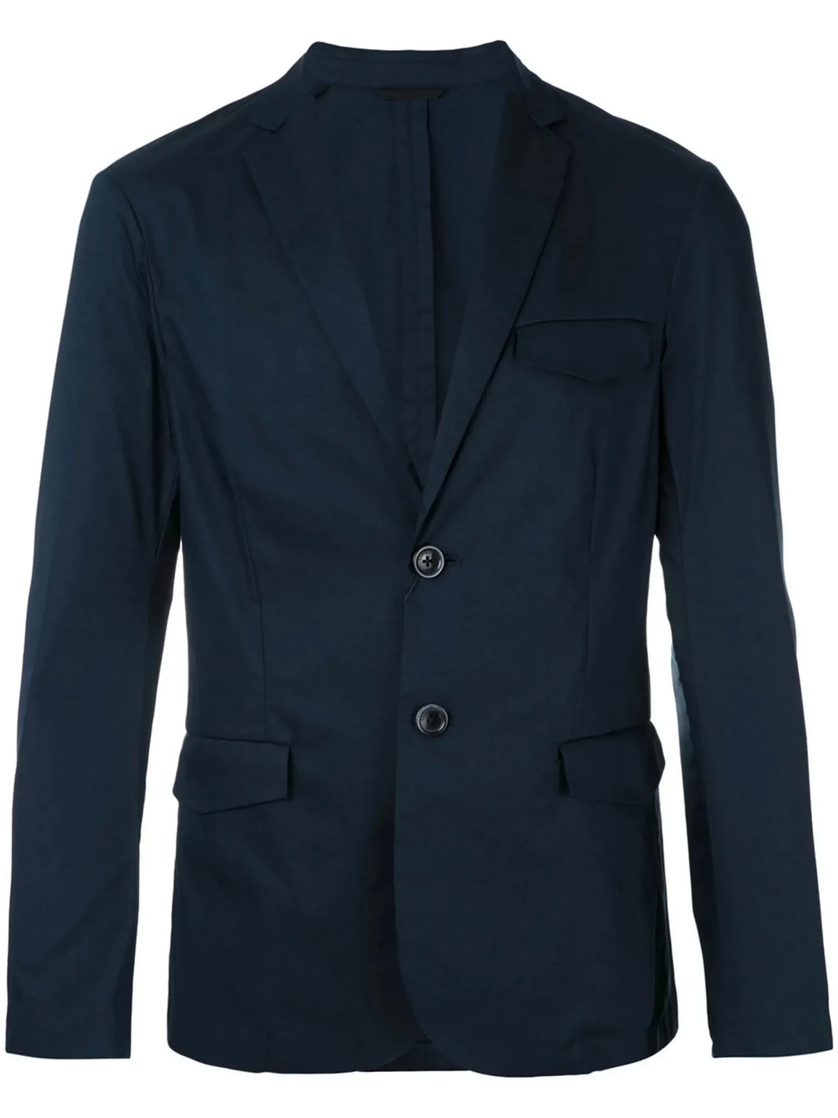 Revers Contrasto Navy Blue Blazer