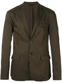 Revers Contrasto Navy Blue Blazer