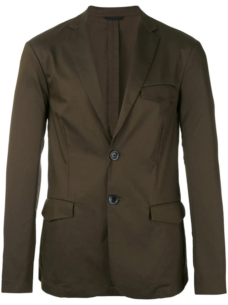 Revers Contrasto Navy Blue Blazer