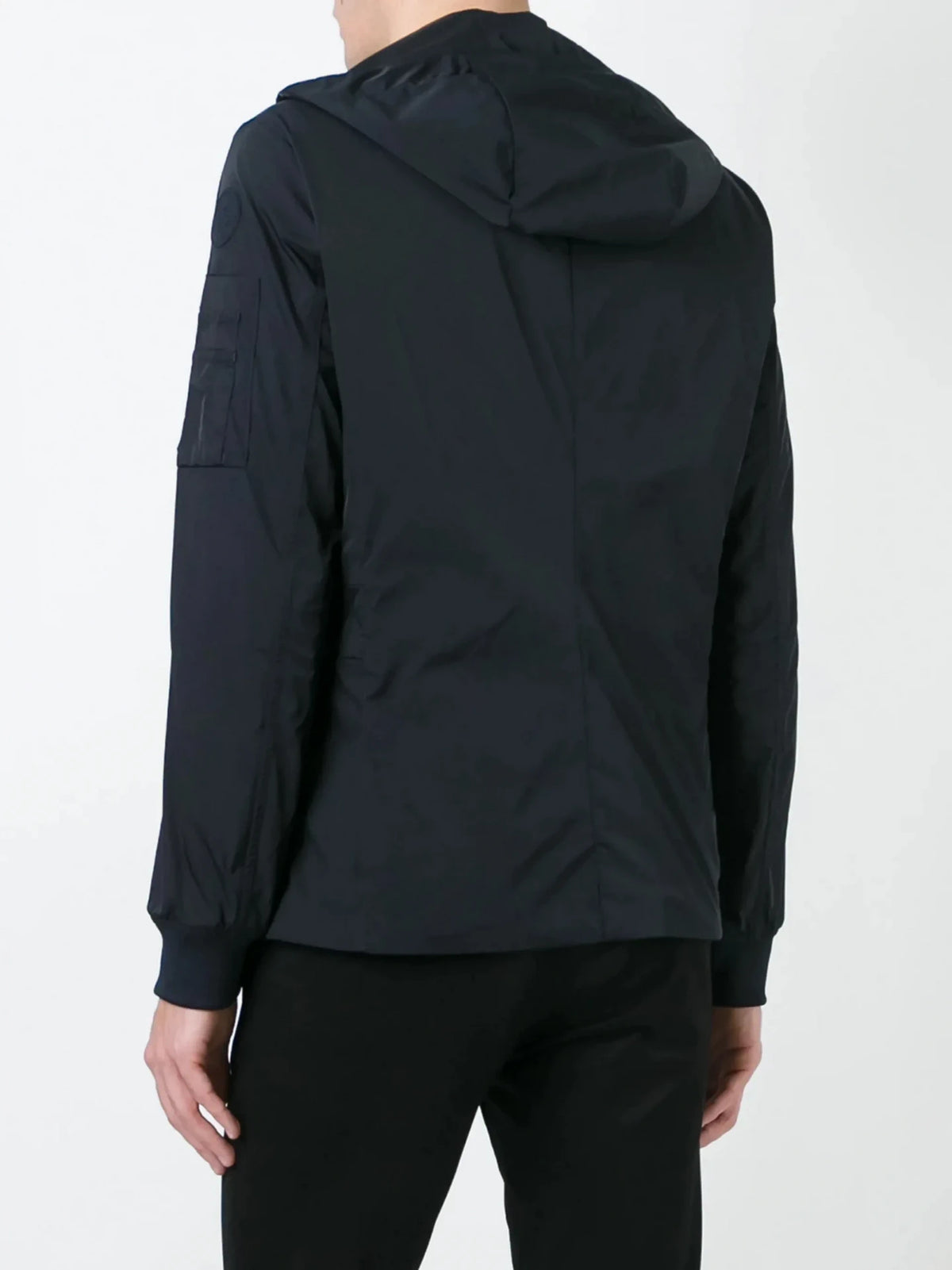 Zip Up Navy Blue Blazer