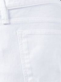 Slim Fit White Trousers