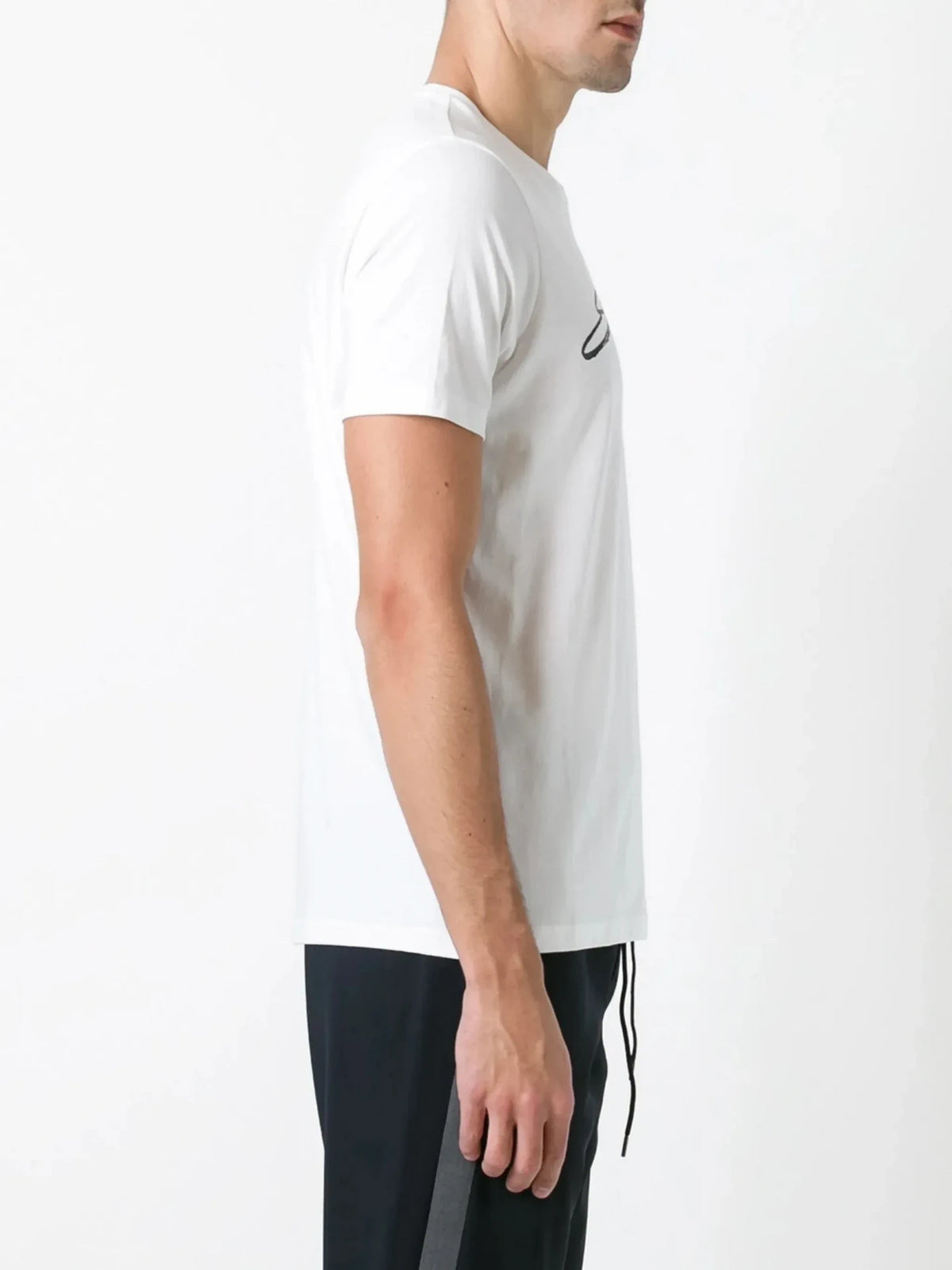 Signature Print White T-Shirt