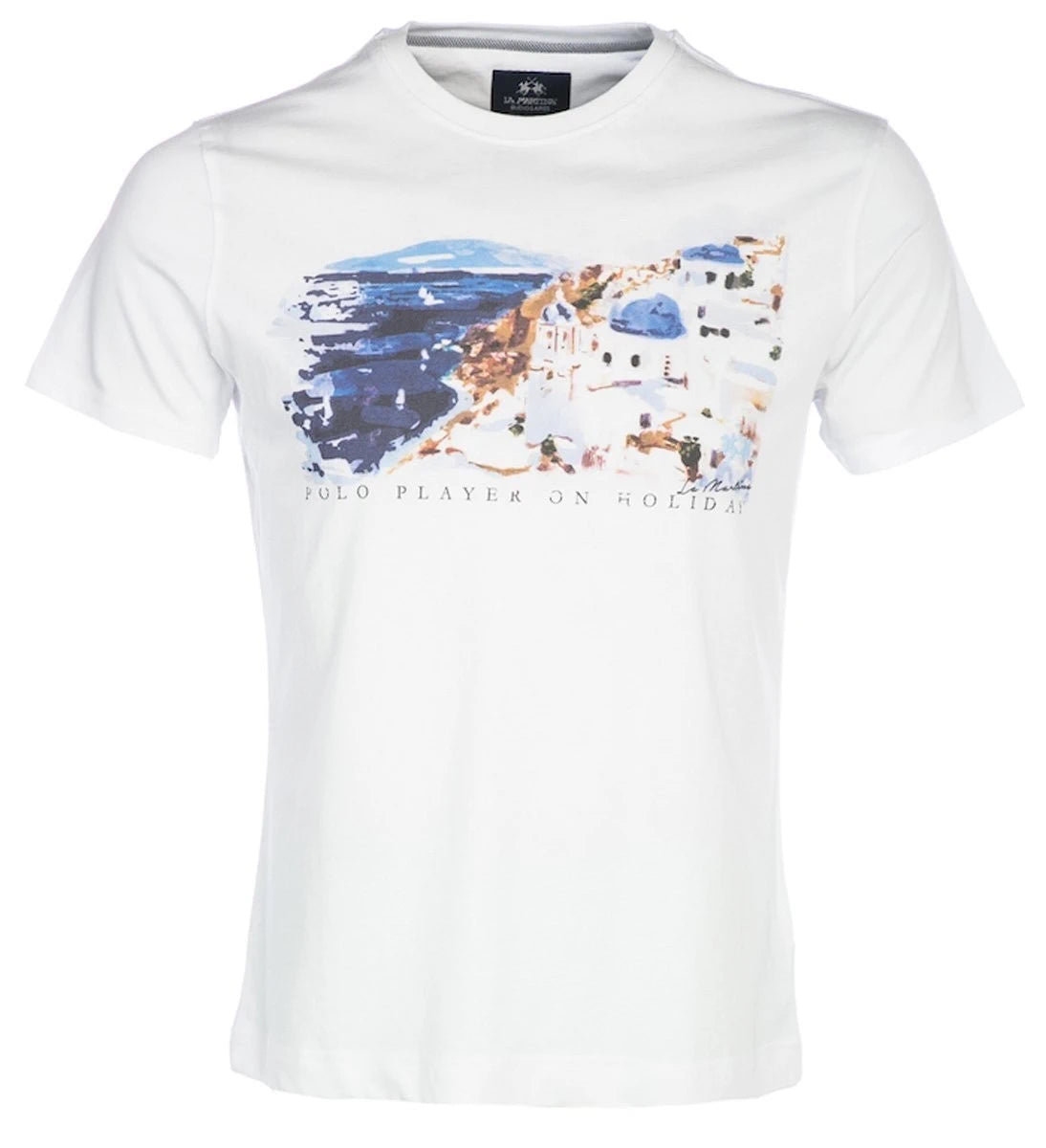 On Holiday White TShirt