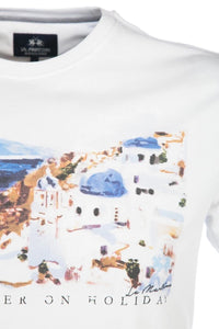 On Holiday White TShirt