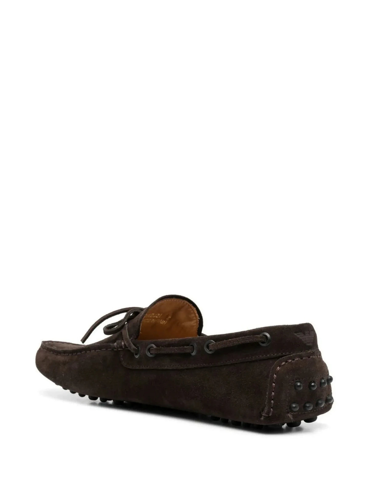 Lace-Up Brown Driver Shoes