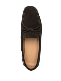 Lace-Up Brown Driver Shoes