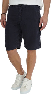 Luxury Navy Blue Bermuda Shorts