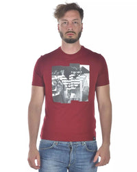 Photographic Print Red T-Shirt