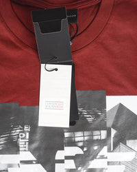 Photographic Print Red T-Shirt