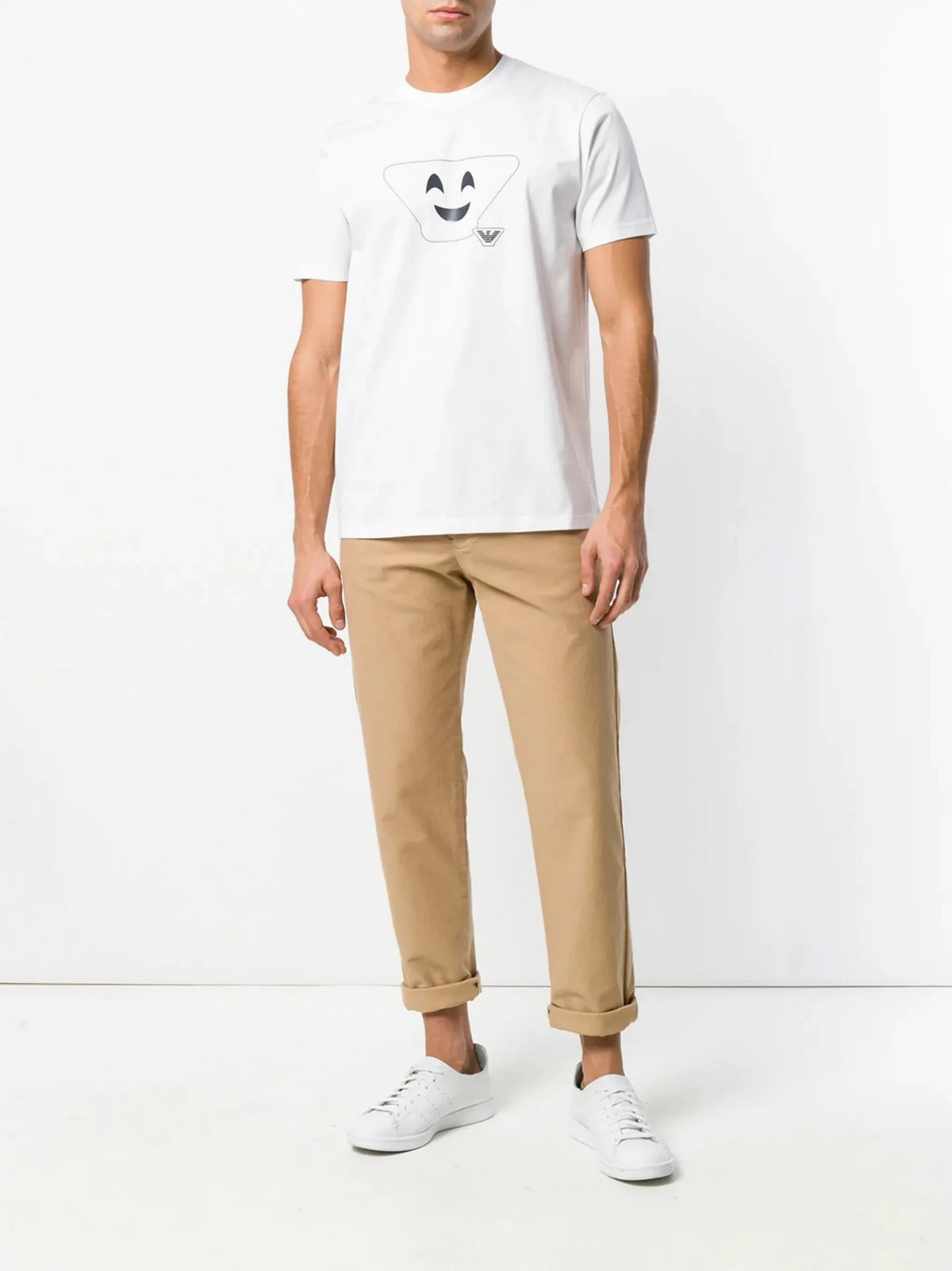 Smile Logo White T-Shirt