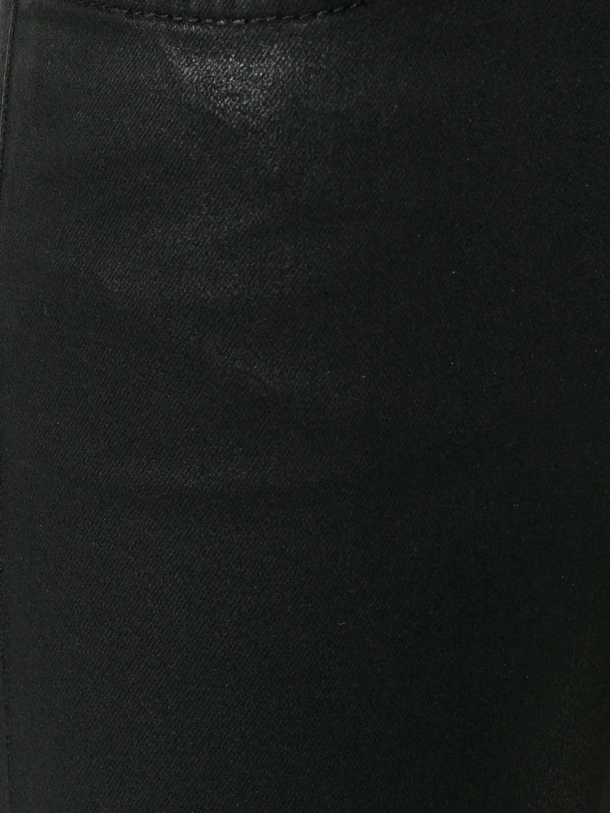 Coated Brown Ankle Jeans