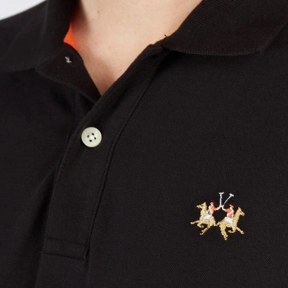 Eduardo Slim Fit Blue Polo