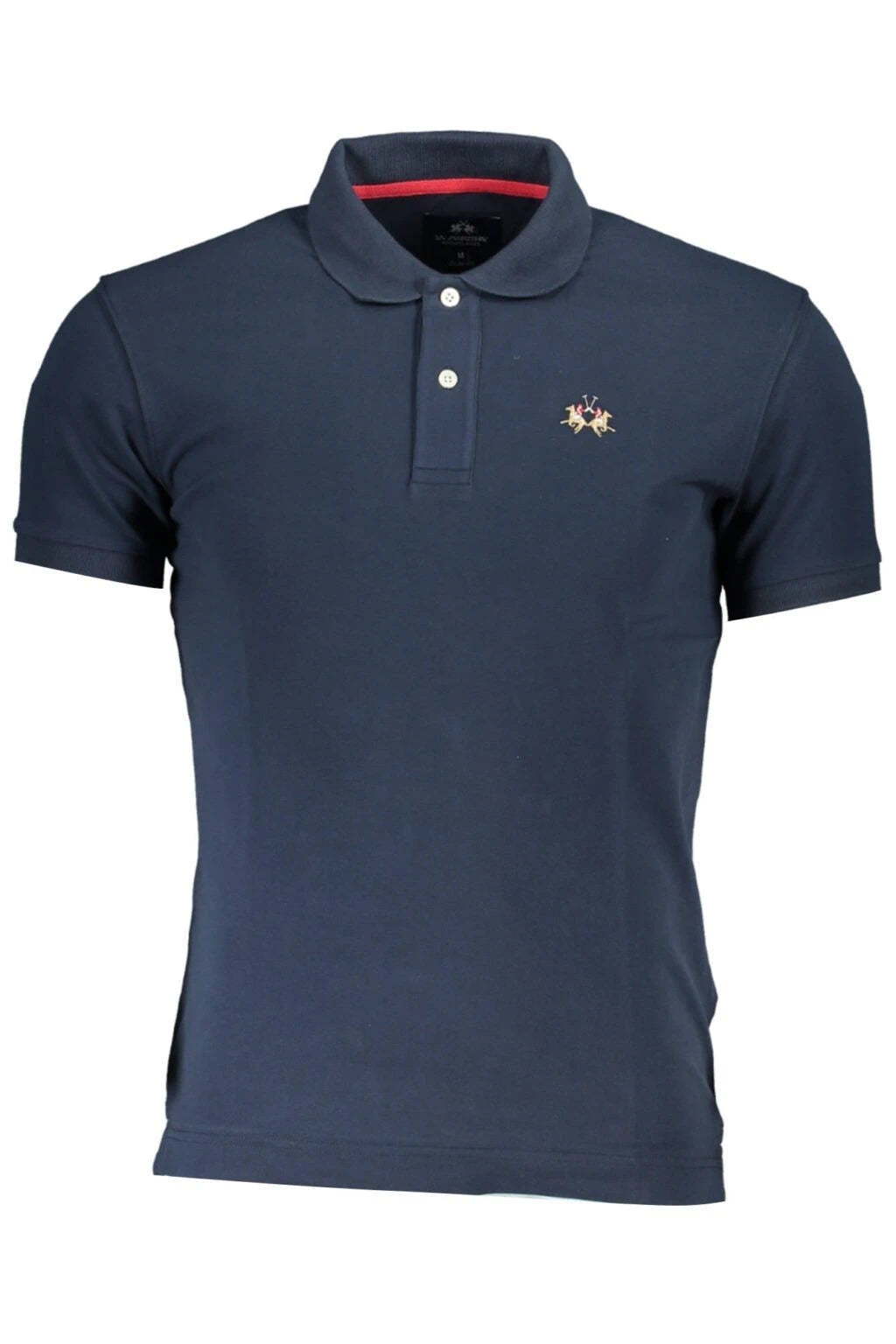Eduardo Slim Fit Blue Polo