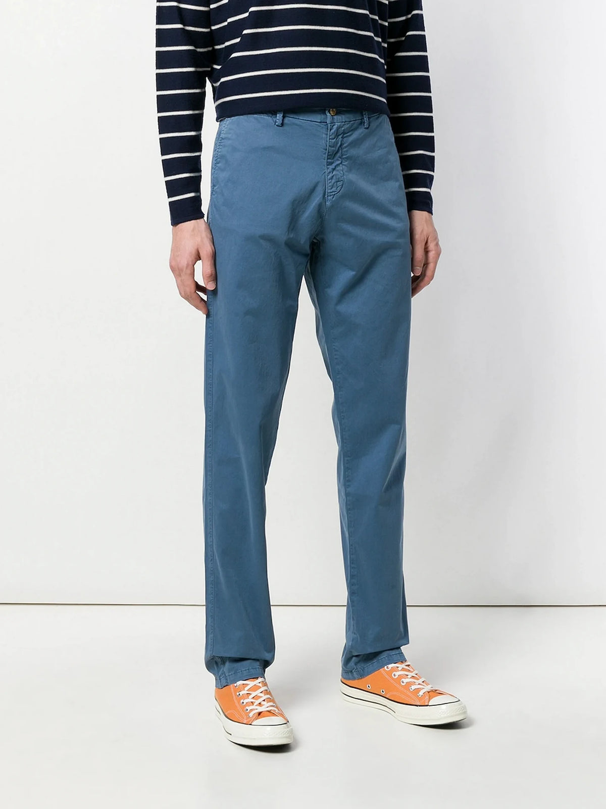 Slimmy Blue Chino Trousers