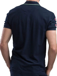 Casual Navy Blue Polo