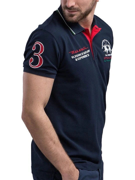 Casual Navy Blue Polo