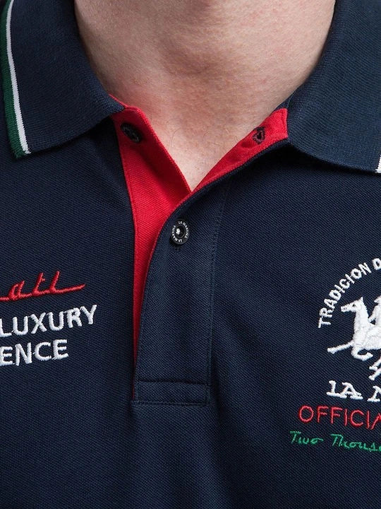 Casual Navy Blue Polo