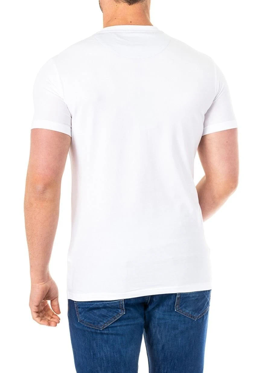 Ribbed White T-Shirt