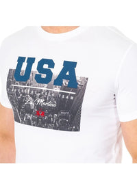 Ribbed White T-Shirt