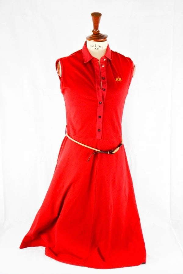 Sleeveless Red Dress