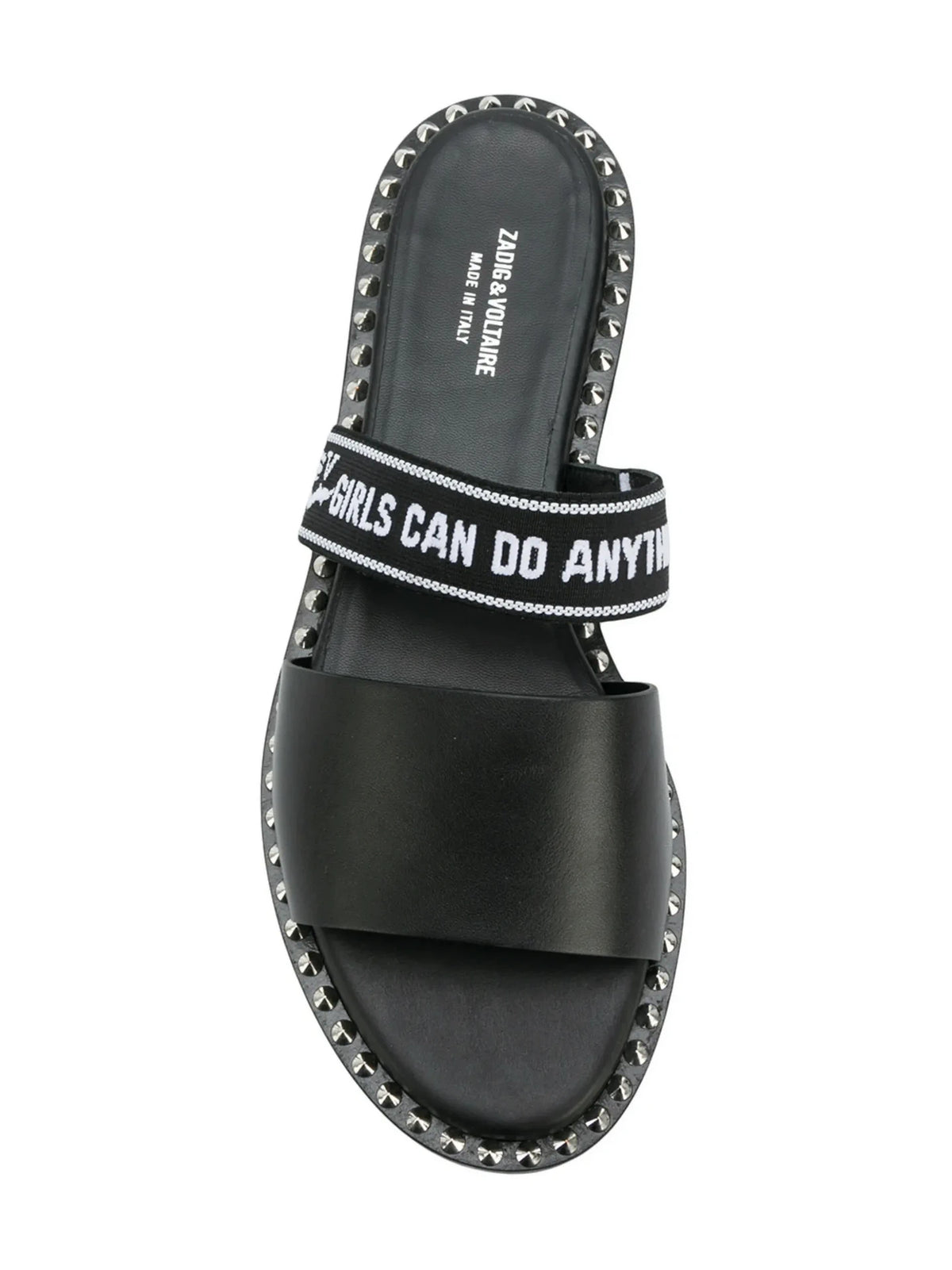 Field Words Black Sandals
